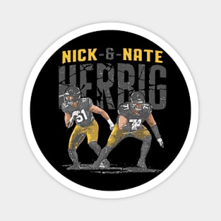 Nick Herbig & Nate Herbig Pittsburgh Brothers Magnet